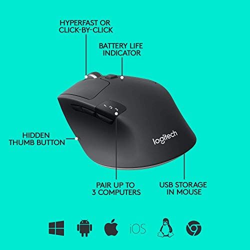 Logitech Lift ergonomic vertical wireless mouse Logitech M720 Triathlon wireless mouse for productivity and office work